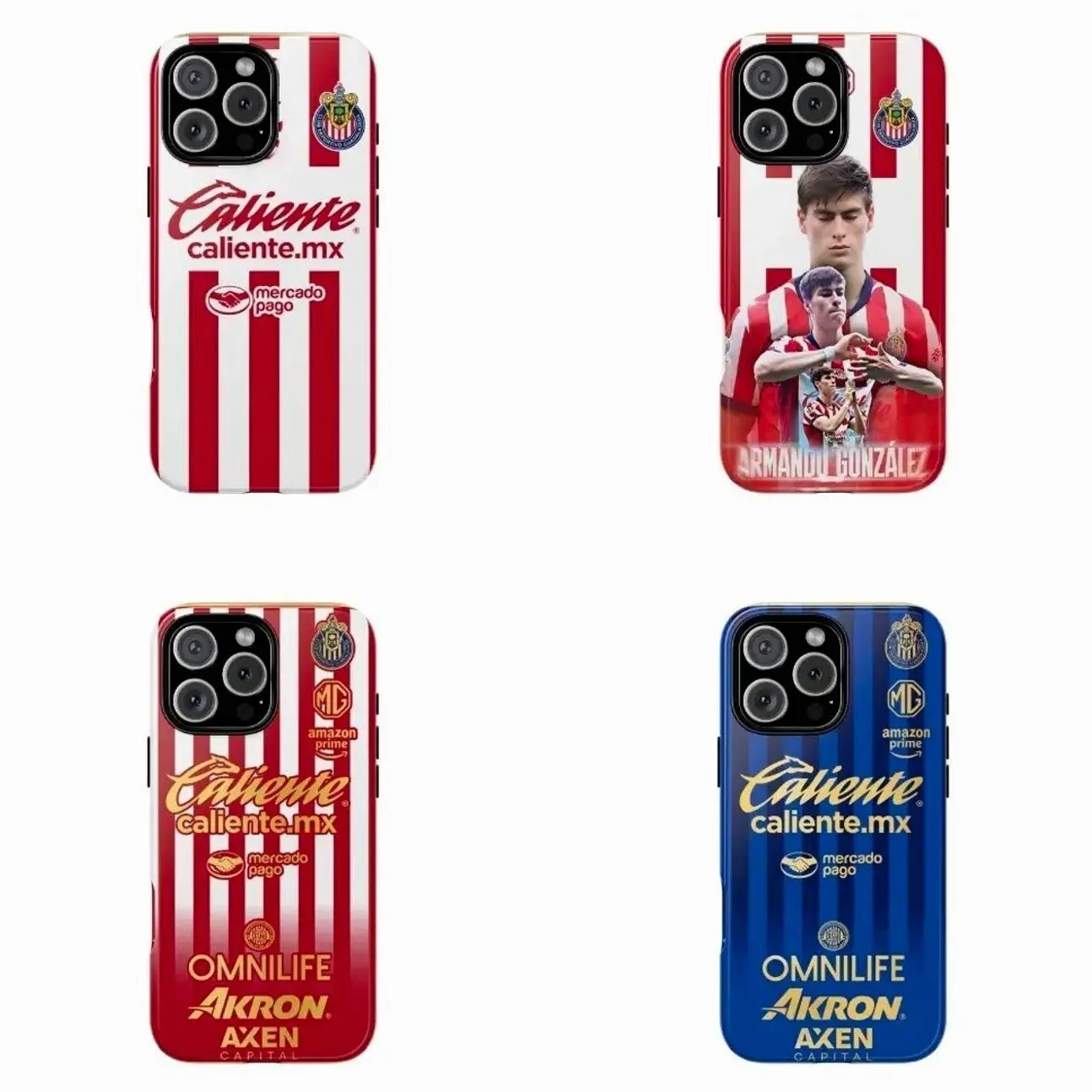 Chivas Soccer Club Phone Case Suitable for iPhone 17/16/15/14/13/12/11 Pro Max/Plusand Samsung Galaxy S23-25, shock-absorbing, anti-drop protective case,