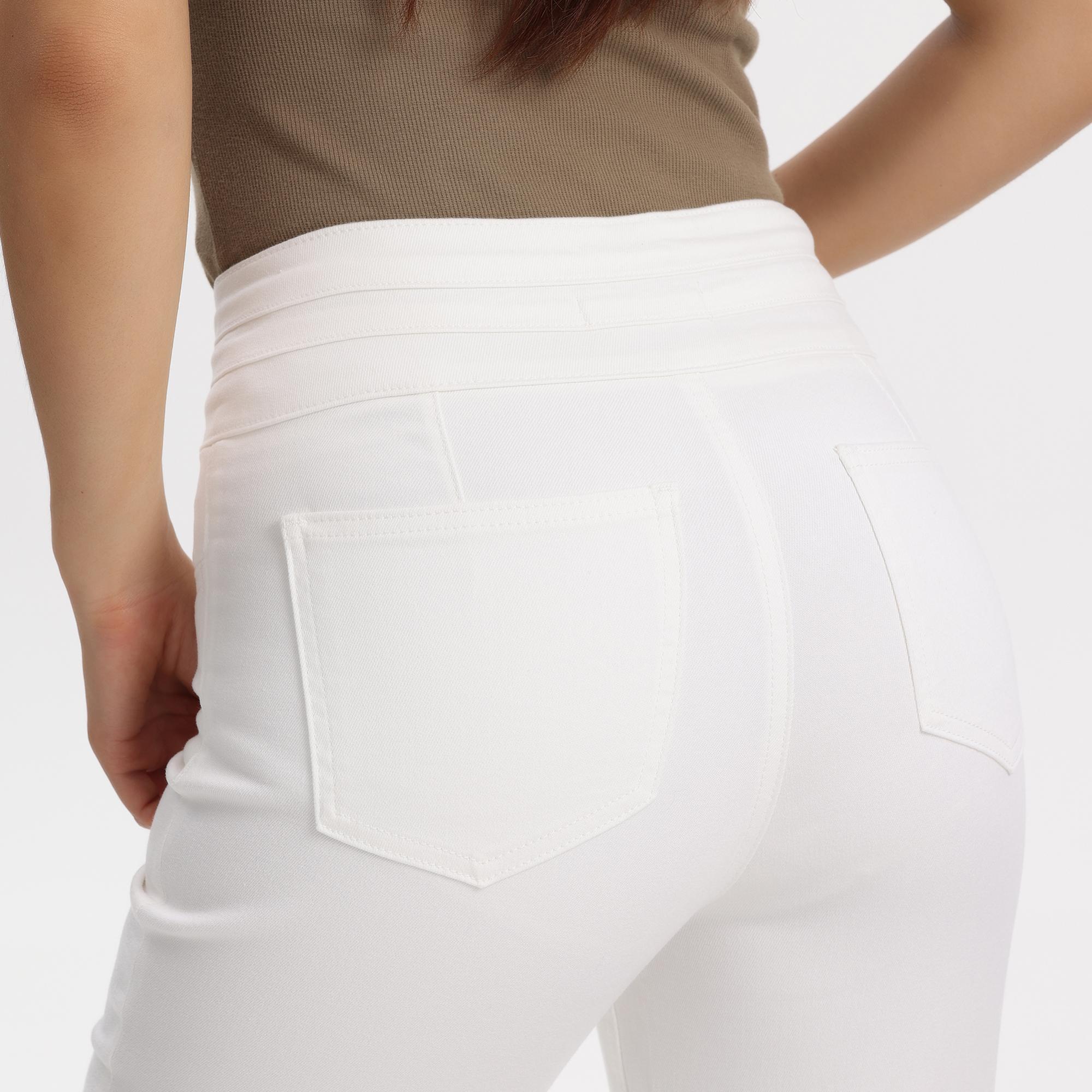 Y2K Vintage High Waisted Flare Jeans - Super Stretch Body Shaping White Bell Bottom Denim Trousers for Women"