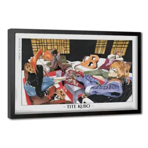 Bleach Character Anime Poster Ichigo and Friends Modern Art Print for Fans Wall Decor Gift