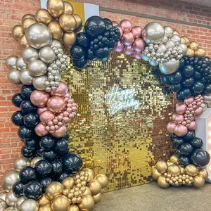 Balloon Garland Arch Kit, 100pcs/set Mixed Color Balloon Set, Latex Balloon for Wedding & Party & Anniversary & Birthday Decoration