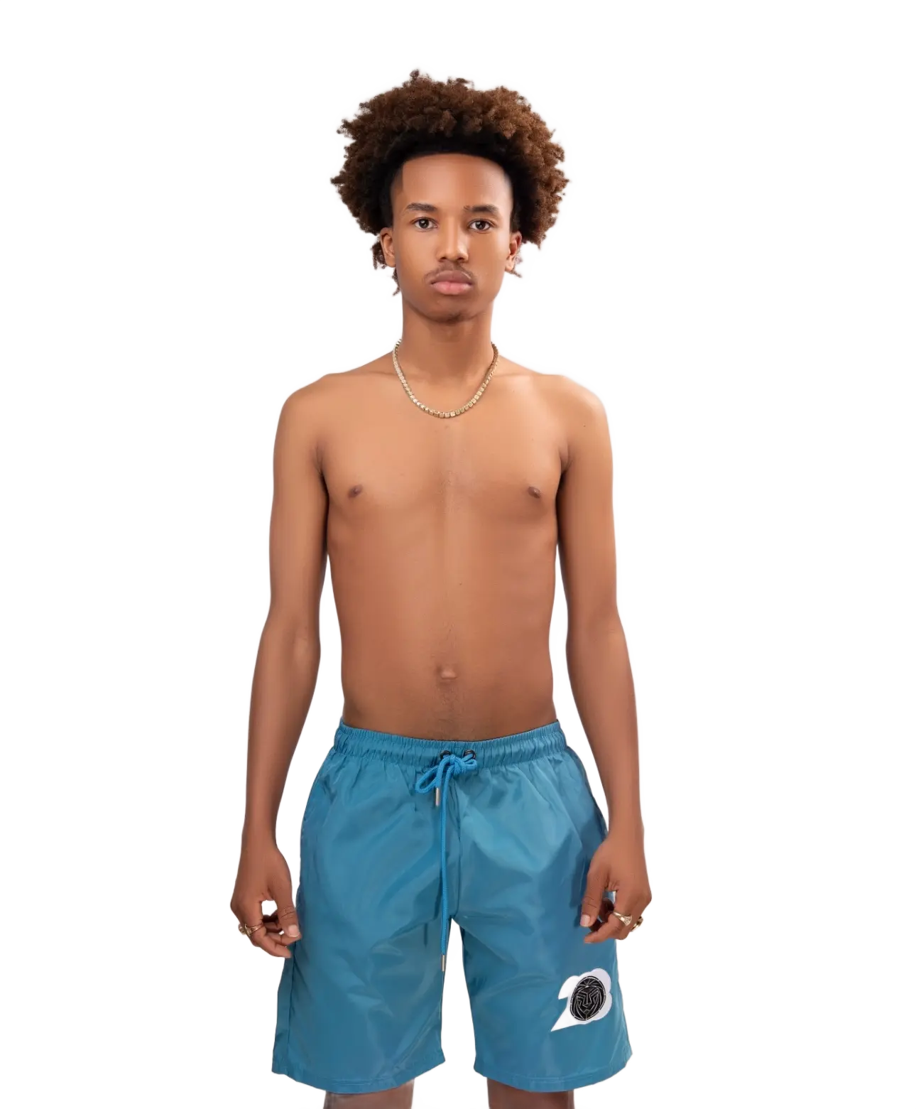 Nylon Windbreaker Shorts