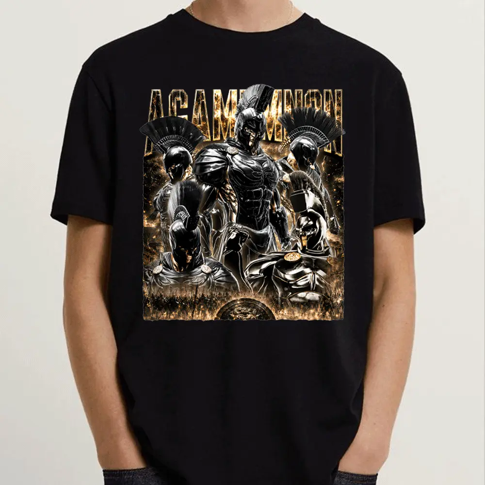 Agamemnon Greek Warrior Graphic T-Shirt Sweatshirt Hoodie Ancient Mythology Vintage Tee