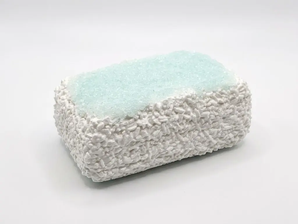 Handmade Sea Salt Toast Silicone Stress Relief Squishy Toy - Food-Grade Silicone, Soft Slime Stressball, Sparkly Squishies, Creamy Texture, Glittering Feel, Sensory Fidget Squishies, Holiday Gift for Ages 14+, Birthday Surprise