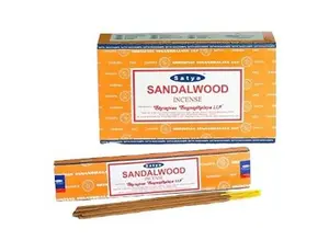 Sandalwood Incense | Satya Incense | Incense Sticks | Incense Cones | Positive Energy | Relaxing | Calming