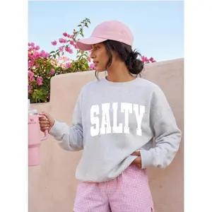 Salty Summer Beach Crewneck | Graphic Sweatshirt | Cozy Unisex Pullover