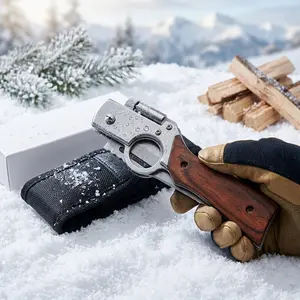 Portable Outdoor Folding Tool for Camping & Fishing 5C13Mov Stainless Steel Pocket Gear Ergonomic Handle with Safety Lock Everyday Carry Essentials Reliable Gift for Outdoor Enthusiasts