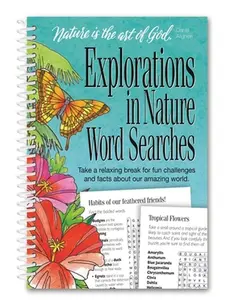 Explorations in Nature Word Search -- Product Concept Editors, Spiral Bound, Comb or Coil