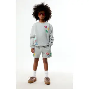 Pacsun Kids Moon Patch Baggy Sweat ShortsÂ