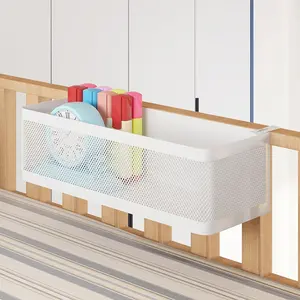 Bed Headboard Holder, Dual Layer Bed Placement, Office Partition Wall Mount, Baby Bed Rail, Dormitory Essential, Phone Stand, Earphones, Magazines, Snacks