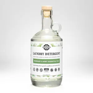Laundry Detergent | Rosemary & Mint, 24 oz Glass