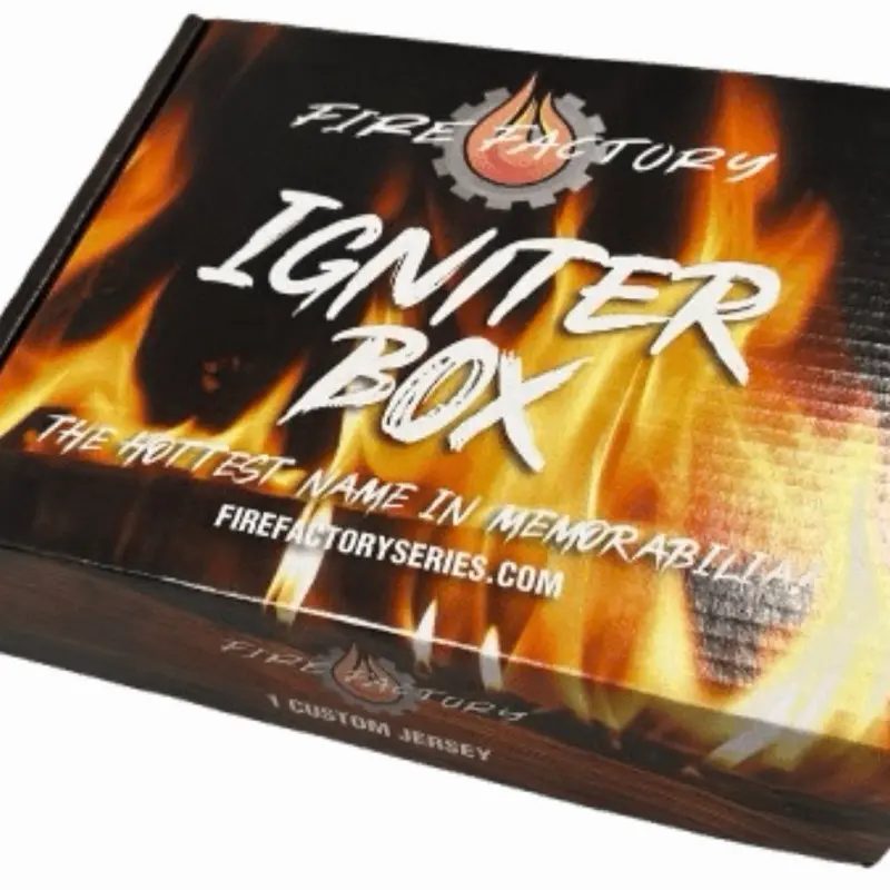 Fire Factory Igniter Box - 2 Box Autographed Jersey Break - Custom Jersey Memorabilia - FireFactorySeries.com