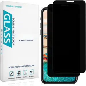 (2 Pack)  Screen Protector for   11,  XR 6.1 Inch Anti Spy Tempered Glass, Anti Scratch, Bubble Free
