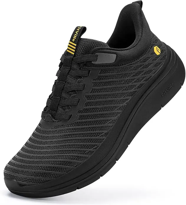 ＃521 ブライス アウトフィット FitVille Men's Extra Wide Slip-On Walking Shoes, Breathable