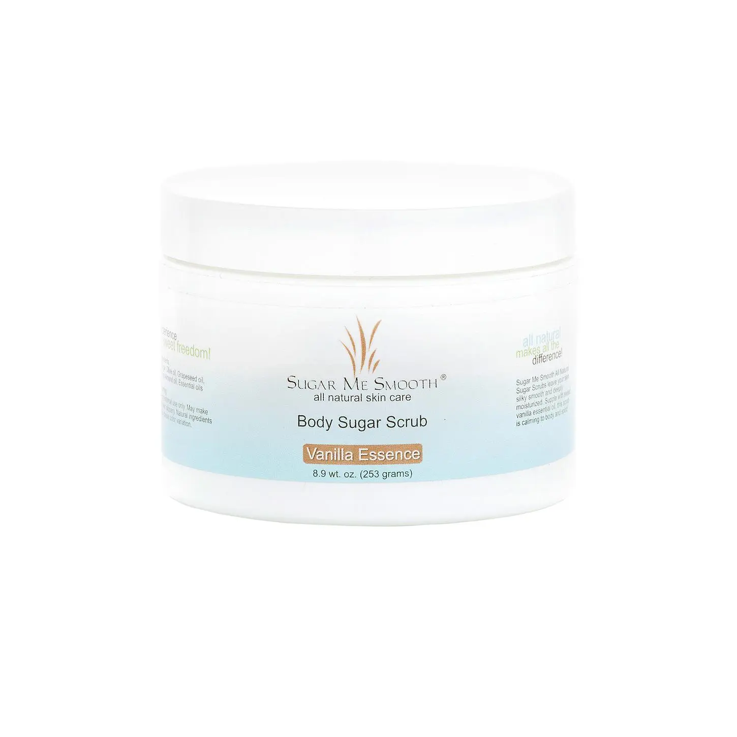 Sugar Me Smooth Vanilla Essence Body Sugar Scrub in Vanilla Essence