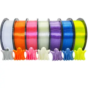 Qezhu Petg 1kg 3D Printing Filament, Special Aesthetic Petg Material, Compatible with 3D Printers, 1.75mm +/-0.02mm, 1kg Roll