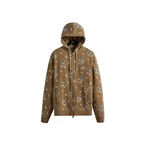 Kith Begonia Floral Williams V Full Zip Hoodie Canvas (men) by StockX