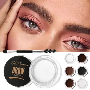 Six Color Wild Eyebrow Paste, Shaping Eyebrow Pencil, European & American Hair Shaping Paste, Fixing Glue, Soap Wax, Eyebrow Paste, Eyebrow Products