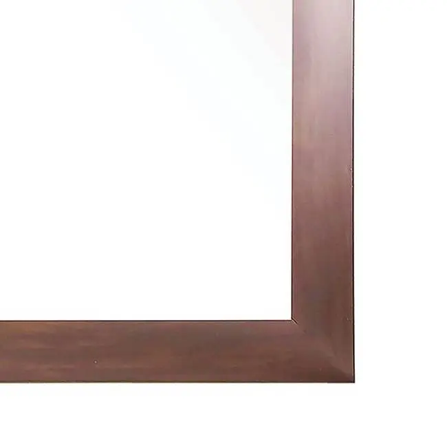 Rangaire - Jensen FM2430CC2ESF 24 x 30 in. Framed Rectangle Mirror, Espresso