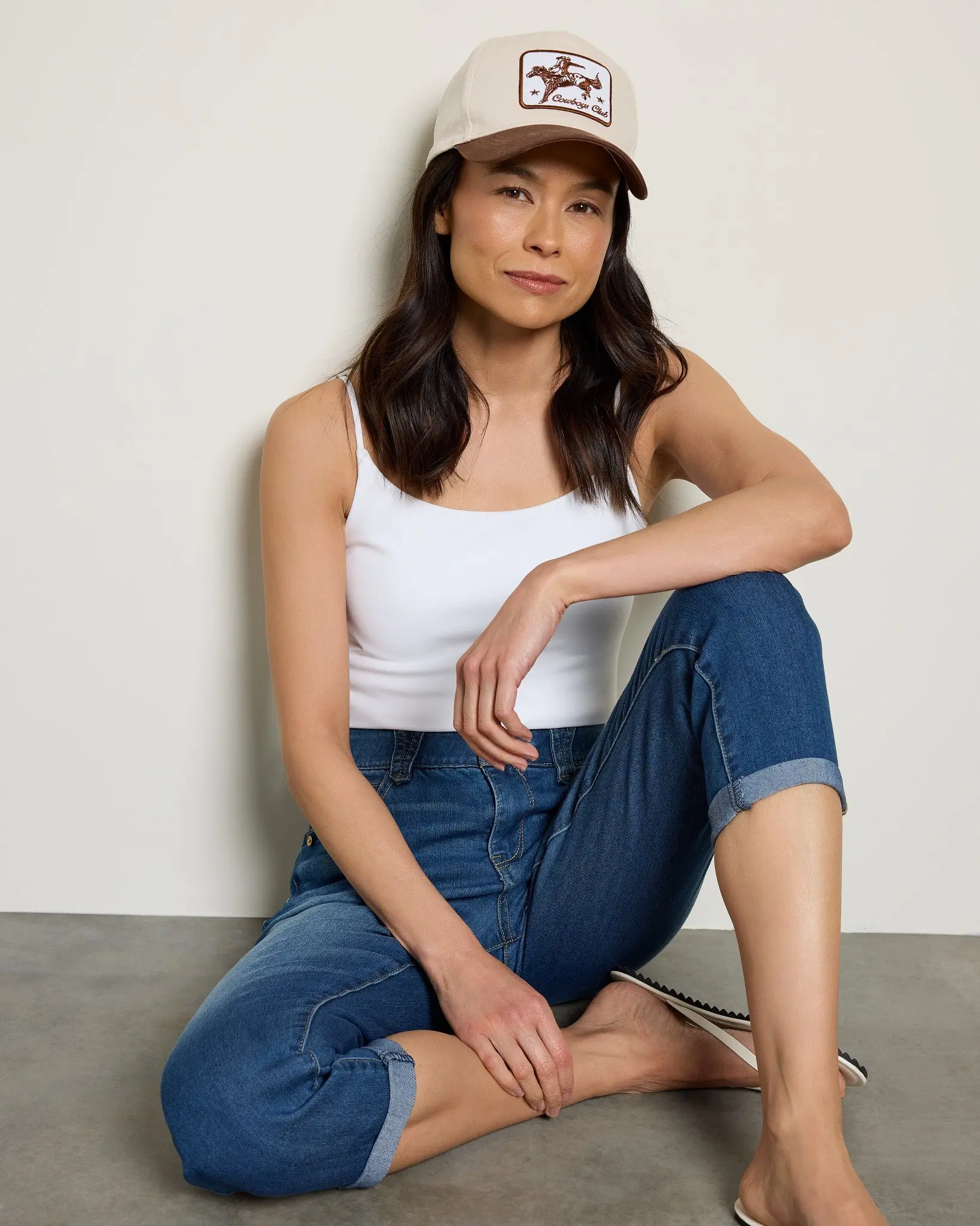 Cowboy Club Patch Baseball Cap - Casual Wear Fashion Accessory Hat