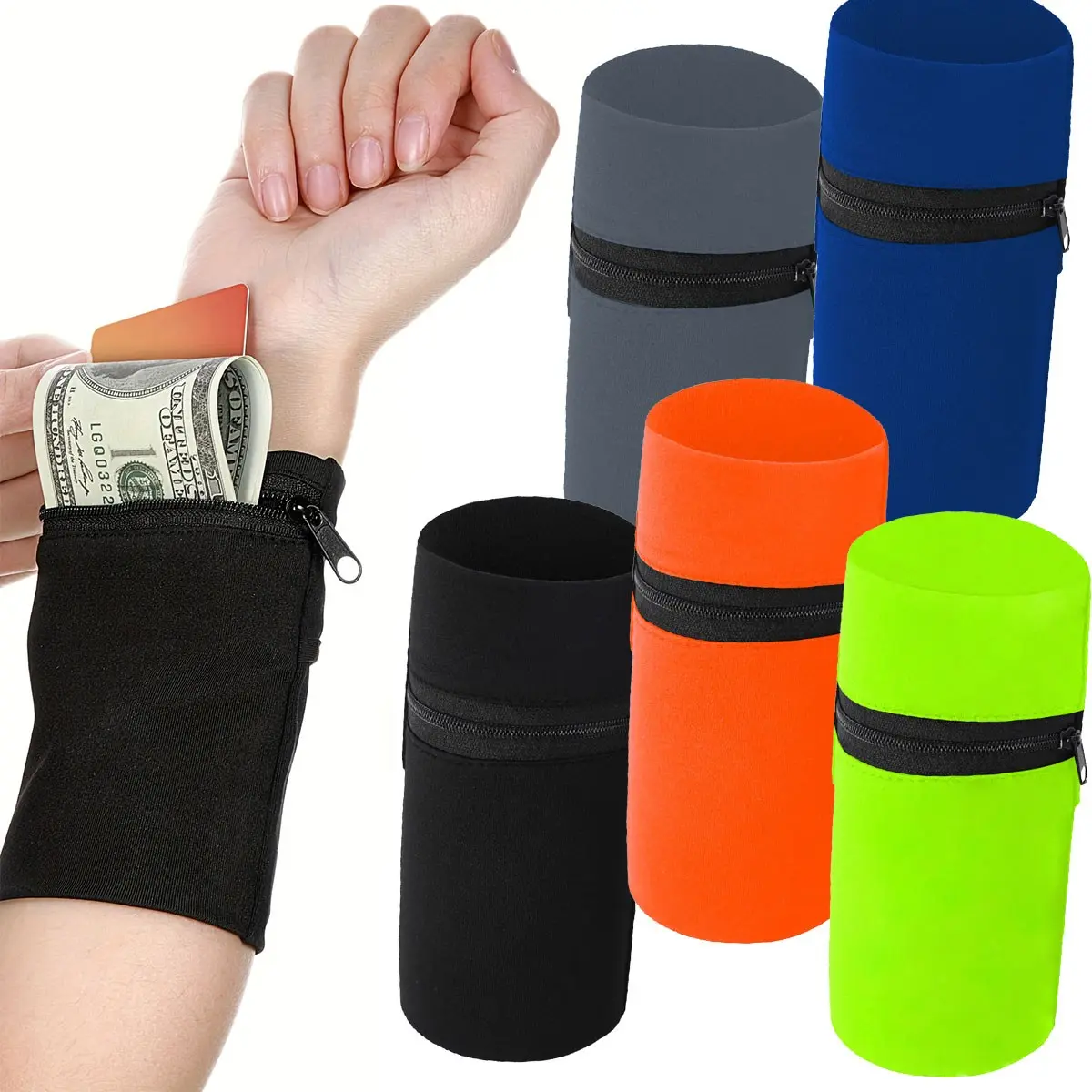 Outdoor Sports Wrist Bag, Arm Band Riding Phone Pouch, Fitness Arm Band, Trail Running Storage Wallet, Essential Gear for Athletes