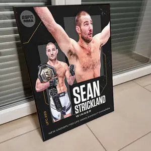 UFC 293 Sean Strickland Winner New Undisputed UFC Middleweight Champion Poster