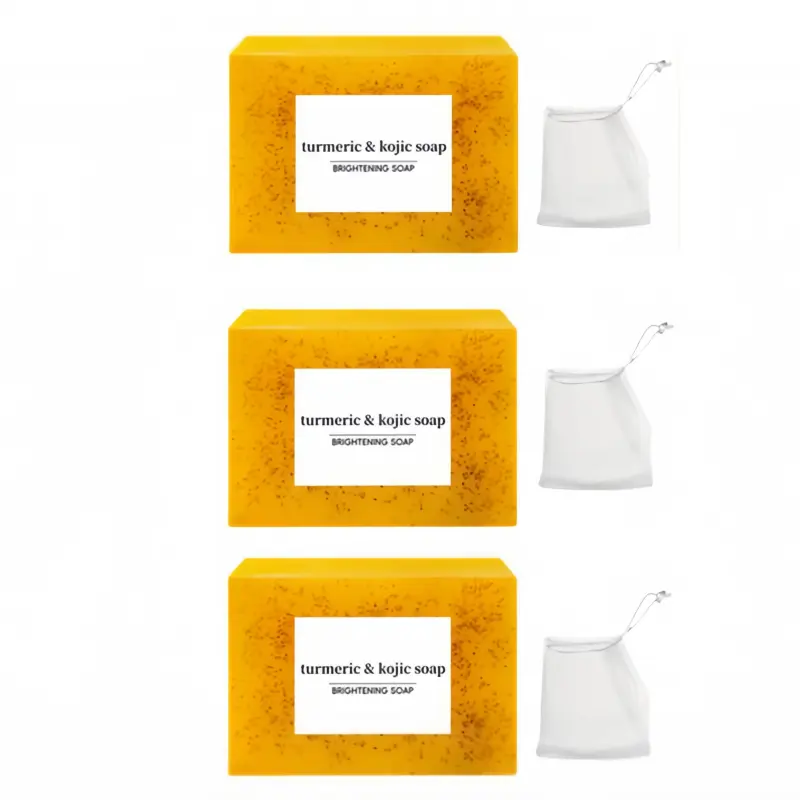 3 soaps + 3 soap bags (great value)
