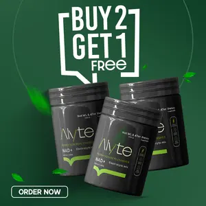 Alyte Electrolyte Powder with NAD+ – Hydration & Energy Boost, Low-Sugar Lemon Lime Drink for Muscle Recovery & Collagen Support Magnesium Natural Healthcare