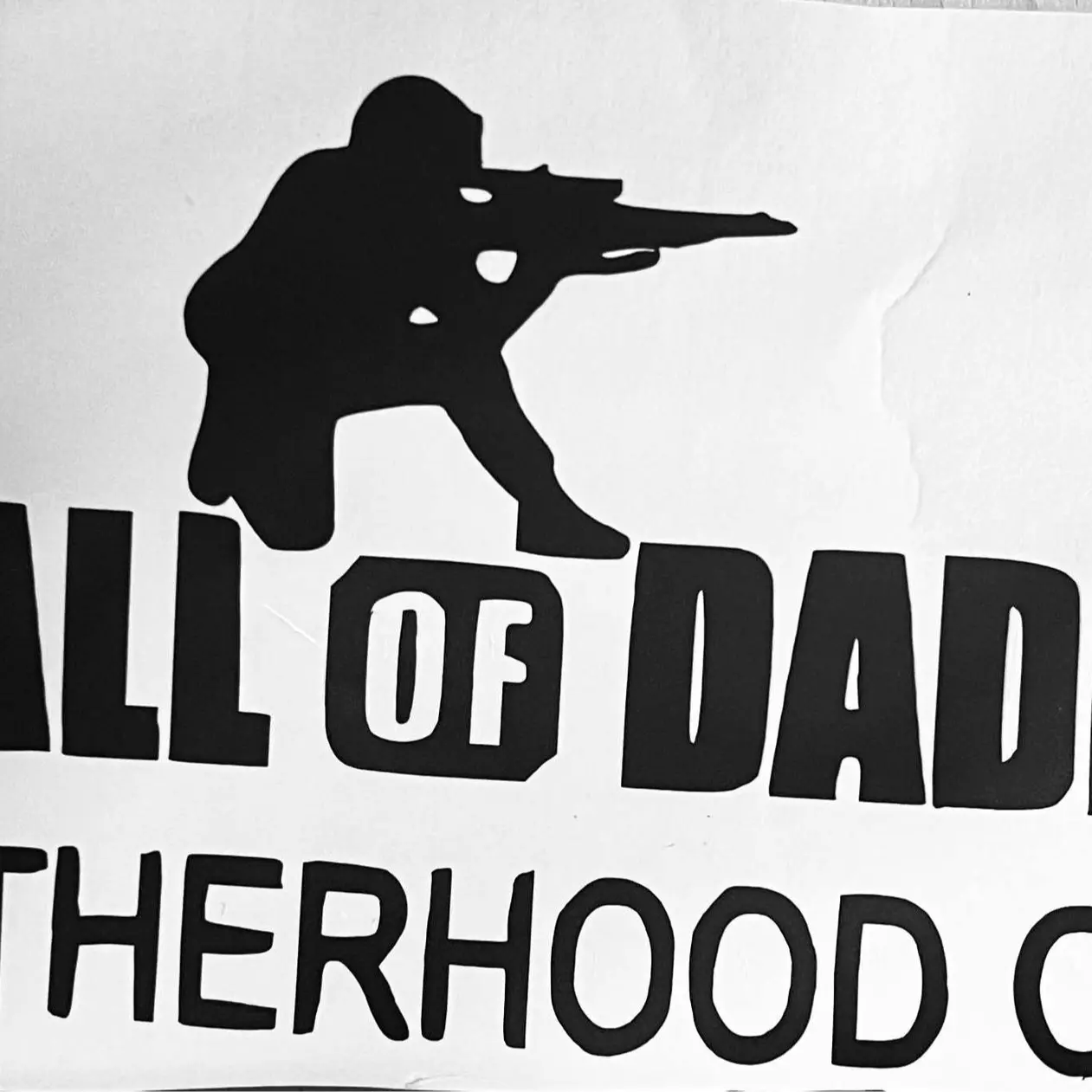 Call Of Daddy Fatherhood Ops Decal. This is Perfect for All of Our Gaming Daddies!