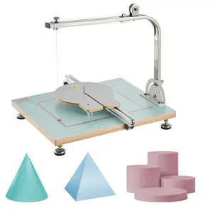 fathersdaygift VEVOR Hot Wire Foam Cutter, 58W Electric Styrofoam Cutter with Variable Temperature Control, Portable Tabletop Cutting Tool with 10.24 Max. Cutting Thickness for Foam, KT Board, Low-Density Sponge