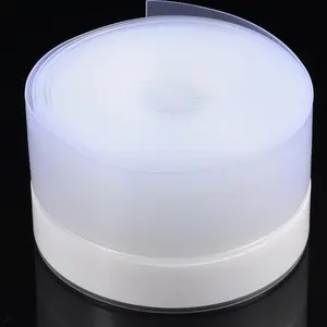 Seal Weather Stripping Tape 16.5  Strip Bottom Draft Insulation Stopper Tape Weatherproof Soundproof for Door or Window Bathroom Shower Glass Gaps45mm*5m