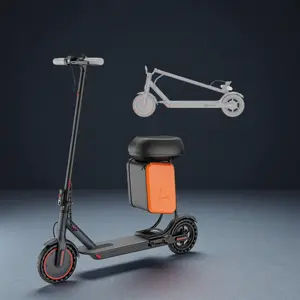 Premium Foldable Electric Scooter with Seat & Storage Box – 350W Motor, 19MPH Top Speed, 20-Mile Range – 36V Battery, 3 Speed Modes, Dual Brakes, IP65 Waterproof – Smart APP Control, LCD Display – 120KG Capacity, Lightweight Aluminum Frame