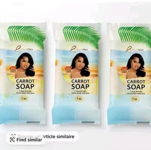 3 sets Carrot Face & Body soap