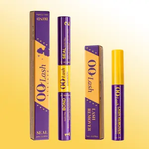 OQ Lash Bond-Seal-Remover Waterproof Glue Quick Remover 3-in-1 Lash Cluster Glue for Eyelash Extensions Long Lasting  Gentle Formula Comfortable Non Irritating Makeup Cosmetic