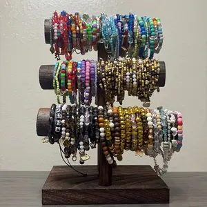 Handcrafted Beaded Bracelets Multicolor Beads for Stylish Accessory in Vibrant Colors and Unique Designs
