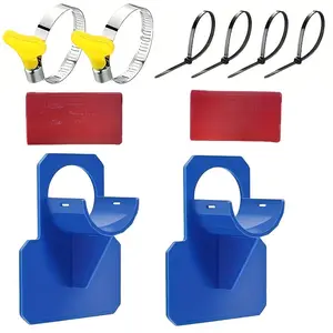10pcs/set Swimming Pool Hose Bracket - Prevents Hose Bending & Falling, Compatible with Multiple Above - ground Pool Brands, Easy to Install