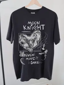 Vintage Styled Retro MoonKnight T-Shirt, Moonknight shirt, moonknight tshirt, comic book tshirt, comic book shirt, Basic Tee.