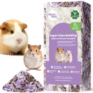 Mini&Moe Soft, colorful bedding for small pets,guinea pigs, rabbits, hamsters, gerbils & chinchillas,10L&30L,99% Dust-Free & Eco-Friendly