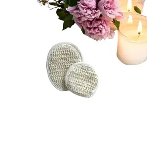 Sisal Bath & Body/Face Pad – All-Natural Exfoliating Pad