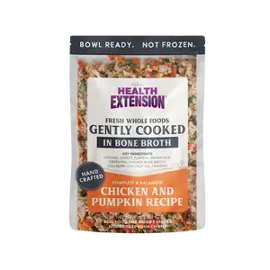 Gently Cooked Chicken And Pumpkin Recipe Dog Food | Health Extension