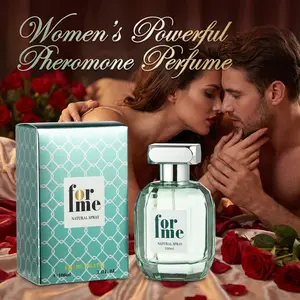 Women's Strong Pheromone Perfume with long-lasting floral fruity woody notes. Infused with attraction pheromones to make him obsessed, drive him wild all night, and share an intense passionate evening together. Perfect Valentine's Day or Anniversary gift.