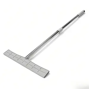 Professional Stainless Steel Handheld Sign Holder - Telescoping Welcome Placard Wand for Airport Pickups, Tour Guides & Events - Extendable & Lightweight (Silver)