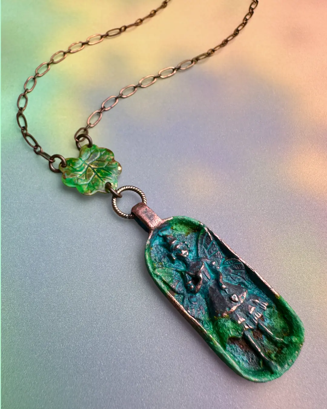 Lichen Moss Fairy Pendant Kit