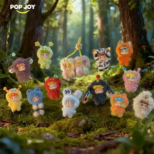POP JOY Q.Kid wave club series mini plush Blind box  bauble collectibles doll Plush toys giving Valentine's Day gifts