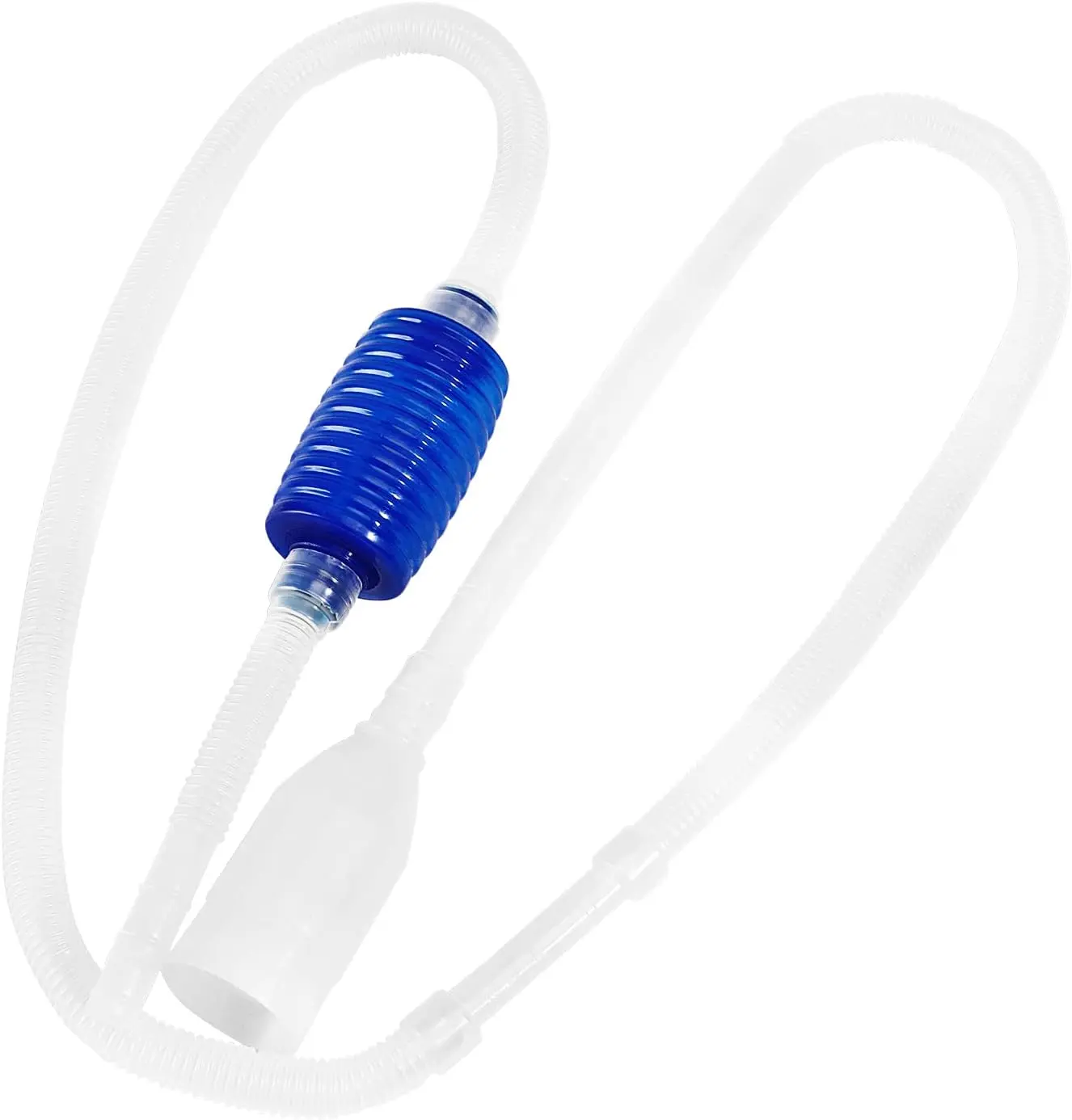 Aquarium Gravel Cleaner with Hand Pump - Fish Tank Water Changer Vacuum Siphon for Aquatic Pet Cleaning Supplies