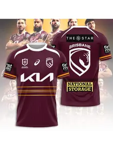 Brisbane Broncos 2026 3D Apparel