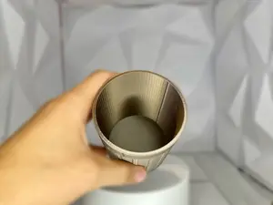 3D Printed Trash Can | Desk Decor | Small Trash can | Office Decor | Desk Organizer