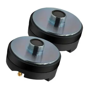 5 Core Compression Speaker Driver 1″ PA Horn Tweeter 2Pc Pro Audio 800W 1.75″ Voice Coil 20Oz Magnet 8Ohm Driver
