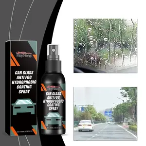 Windshield Water Repellent & Glass Cleaner Spray Hydrophobic Coating Anti-Fog Treatment for Car Windows & Mirrors 100ml Easy Application