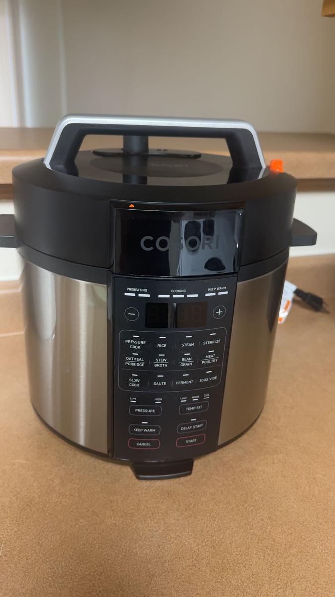 Item: Pressure Cooker & TurboBlaze Air Fryer