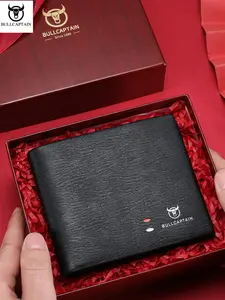 Men's Leather Wallet 2026 New Model, Multi-Card Slots Large Capacity Fashionable Business Casual Men's Purse Credit Card Holder Gift